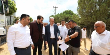 İnegöl’de asfalt çalışmaları başladı