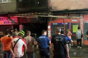 İş yeri alevlere teslim oldu