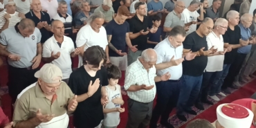 İsmail Haniye için Edremit’te gıyabi cenaze namazı kılındı