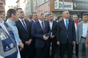 İstanbul Valisi Gül, Pendik’te İETT otobüsünün binaya çarptığı olay yerinde incelemede bulundu