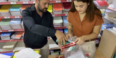 İSTOÇ’ta kırtasiye denetimi, şüpheli ürünlerden numune alındı