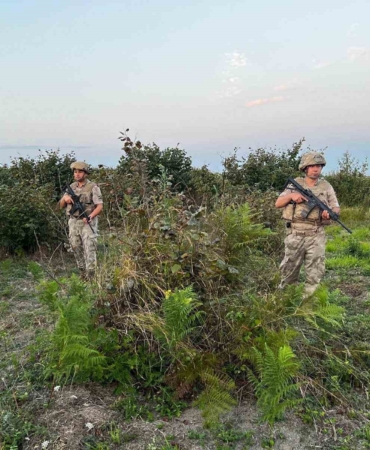 Jandarma fındık hırsızlarına karşı nöbette