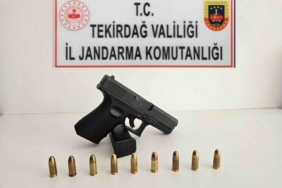 Jandarma tarafından 2 ruhsatsız tabanca ele geçirildi