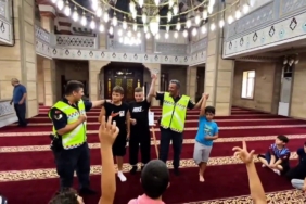 Jandarmadan 15 camide 210 Kur’an kursu öğrencisine trafik eğitimi