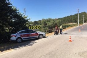 Jandarma’dan motosiklet denetimi; 19 araç trafikten men