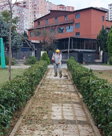 Kağıthane Belediyesi peyzaj çalışmaları hızla devam ediyor