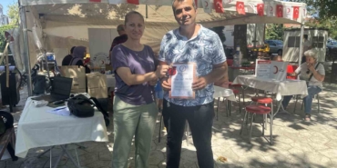 Kan bağışçılarına madalya