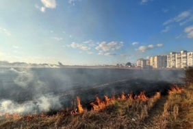 Kapaklı’da Yeni Sanayi Sitesi mevkiinde yangın