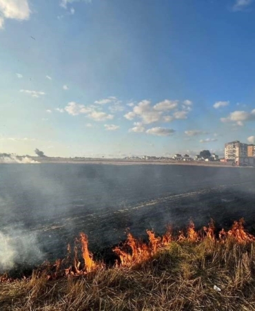 Kapaklı’da Yeni Sanayi Sitesi mevkiinde yangın