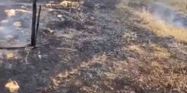 Karacabey’de otluk alanda çıkan yangın korkuttu