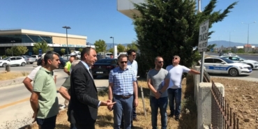 Karayolu kavaklarında incelemelerde bulundular