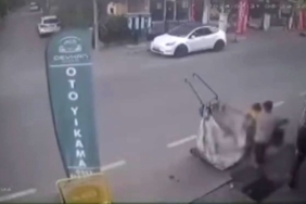 Kartal’da rögar kapağı hırsızları kamerada