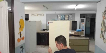 Kayalar köyü gençleri kreş için bila bedel çalıştı