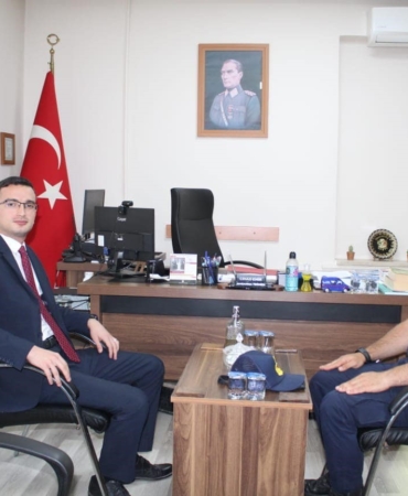 Kaymakam Ardal, güvenlik ve asayiş konuları hakkında bilgi aldı