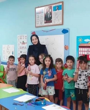 Kaymakam Çanakçıoğlu kurs öğrencileriyle bir araya geldi