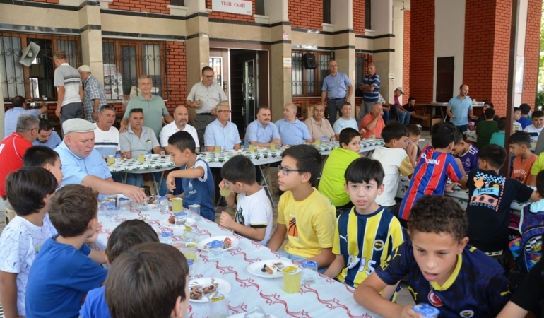 Kaymakam Odabaş, Yaz Kur’an Kursu öğrencileriyle bir araya geldi