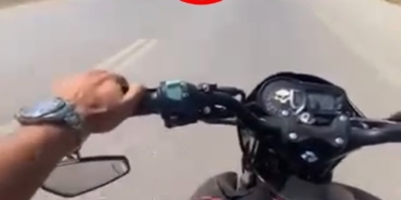 Kaza anı kask kamerasında