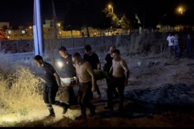 Kediyi kurtarmak isterken düştüğü derede mahsur kaldı