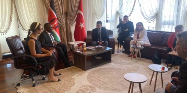 Kenya Büyükelçisi Boiyo’dan SANKON’a ziyaret
