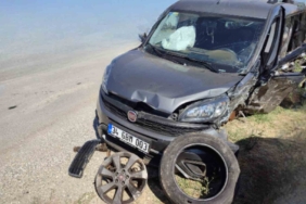 Keşan’da hafif ticari araç ile otomobilin çarpıştığı kazada 6 kişi yaralandı