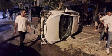 Keşan’da takla atan otomobildeki 3 kişi yaralandı