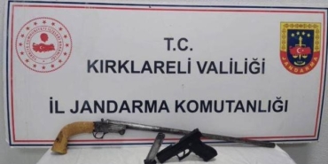 Kırklareli’de huzur güven uygulaması: aranan şahıs yakalandı, silahlar ele geçirildi