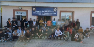 Kırklareli’nde kamyon dolusu kaçak yakalandı