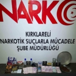 Kırklareli’nde uyuşturucu operasyonu: 3 tutuklama