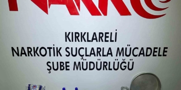 Kırklareli’nde uyuşturucu operasyonu: 3 tutuklama