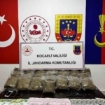 Kocaeli’de 2 araçta 23 kilo bonzai ele geçirildi