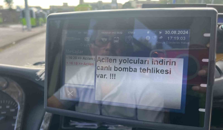 Kocaeli’de toplu taşımaya "Canlı bomba" uyarısı: Kriz masası kuruldu