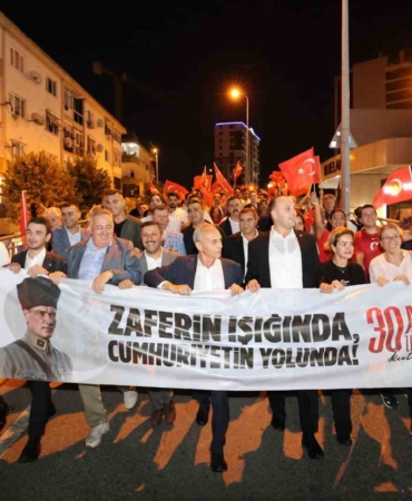 Küçükçekmece’de 30 Ağustos Zafer Bayramı coşkuyla kutlandı