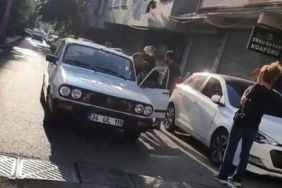 Küçükçekmece’de tamirciden çaldıkları araç bozulunca sahibine yakalandılar
