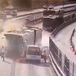Küçükçekmece’deki metrobüs kazasının yeni görüntüsü ortaya çıktı