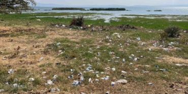 Kuşcenneti Futbol Turnuvası gölün kıyısını çöplüğe çevirdi