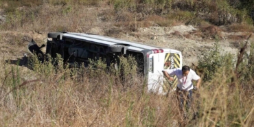 Kuzey Marmara Otoyolu’nda işçi servisi şarampole uçtu: 9 yaralı