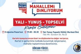‘Mahallemi Dinliyorum-Komşu Buluşmaları’ başlıyor