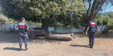 Manyas’ta orman yangınlarına karşı denetimler sürüyor