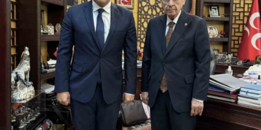 Martı kurucusu Öktem, Bahçeli’yi ziyaret etti