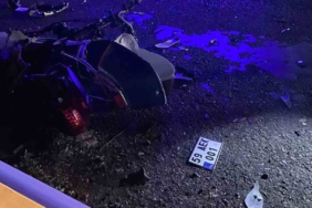Motosiklet sürücüsü hayatını kaybetti