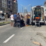 Motosikletin çarptığı 9 yaşındaki çocuk yaralandı
