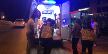 Motosikletten düşen alkolü sürücü yaralandı