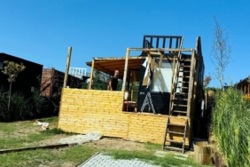 Mudanya’da tarım arazilerindeki Tiny House’lar yıkılıyor