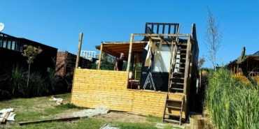 Mudanya’da tarım arazilerindeki Tiny House’lar yıkılıyor