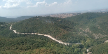 Mustafakemalpaşa’da orman yangını kontrol altına alındı