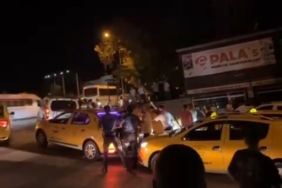 Müşteri taksici kavgasında gasp iddiası ortalığı karıştırdı