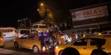 Müşteri taksici kavgasında gasp iddiası ortalığı karıştırdı