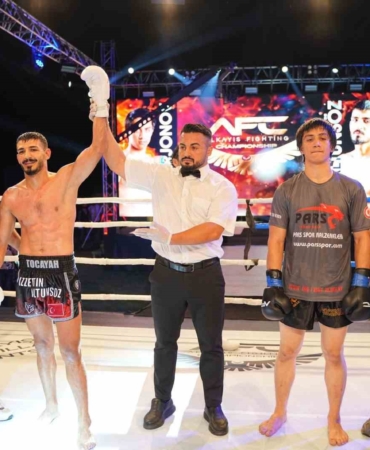 Nefes kesen maçı İzzettin Altunsöz kazandı