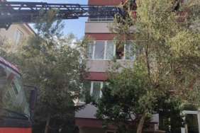 Ocakta unutulan yemek paniğe sebep oldu