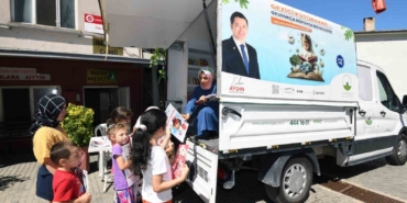 Osmangazi’nin ’Gezici Kütüphanesi’ yollara çıktı